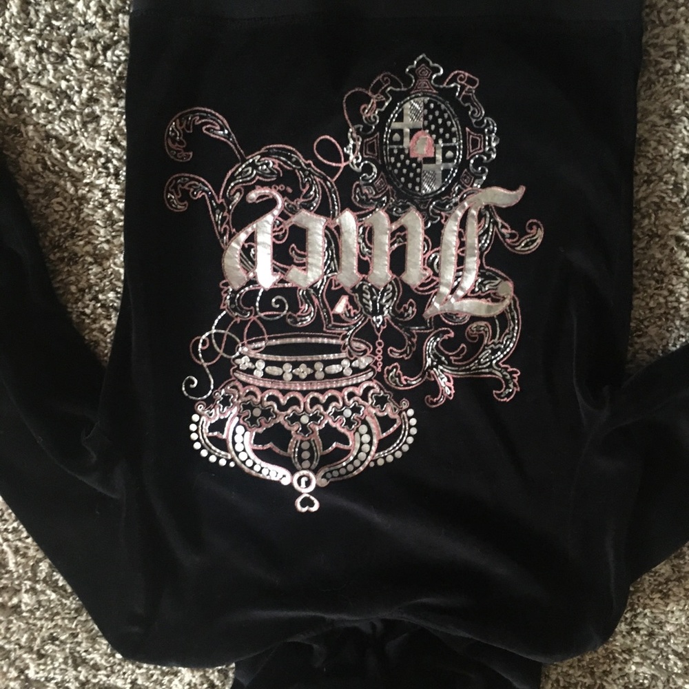 Black Juicy Couture jacket. Good condition